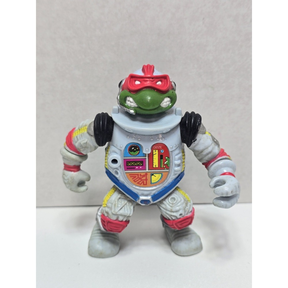 VINTAGE TEENAGE MUTANT NINJA TURTLE TMNT RAPHAEL SPACE CADET FIGURE 1990